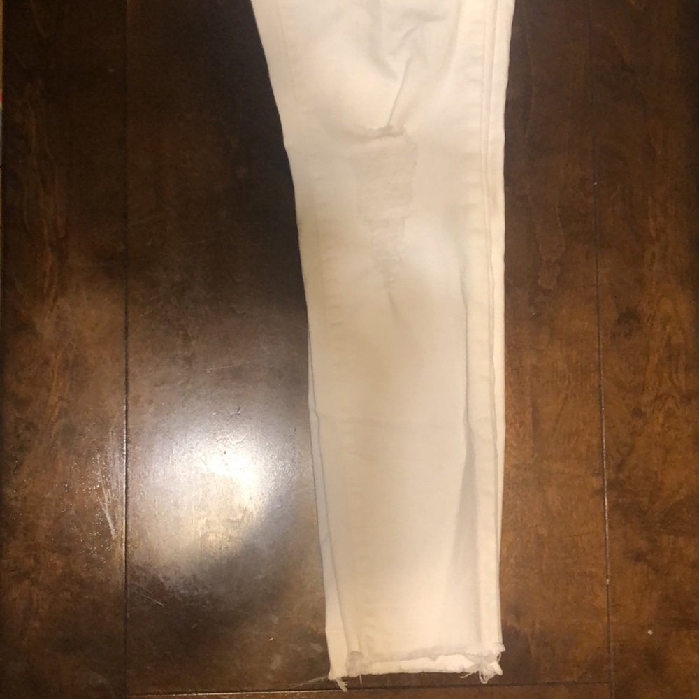 Target brand High Rise Ripped Jeggings - Picture 3 of 5